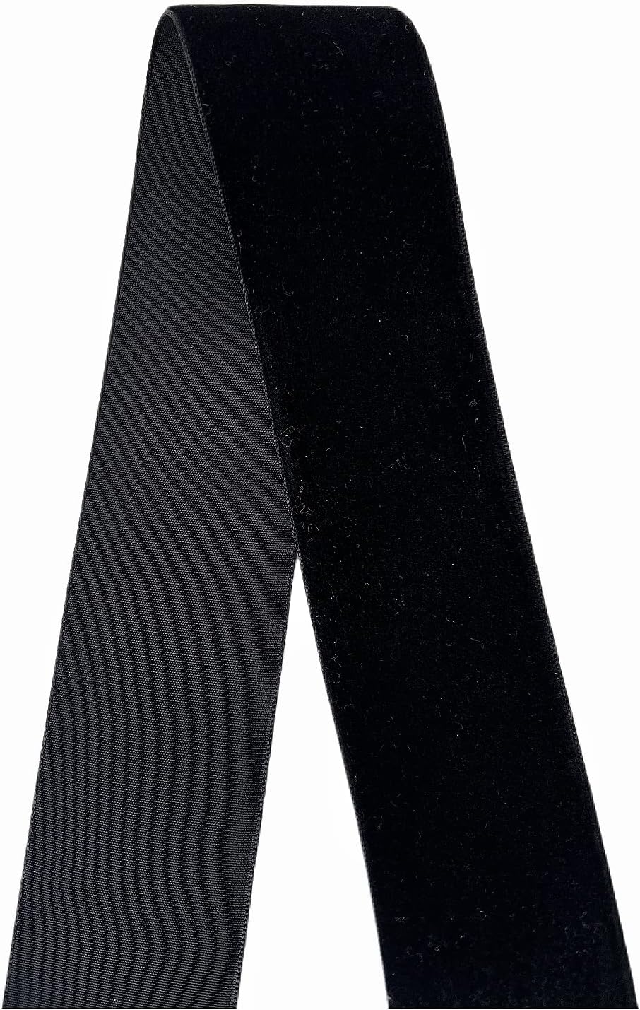 Velvet Ribbon, 1 1/2-Inch by 25-Yard Spool (Black) - Crafty Corner
