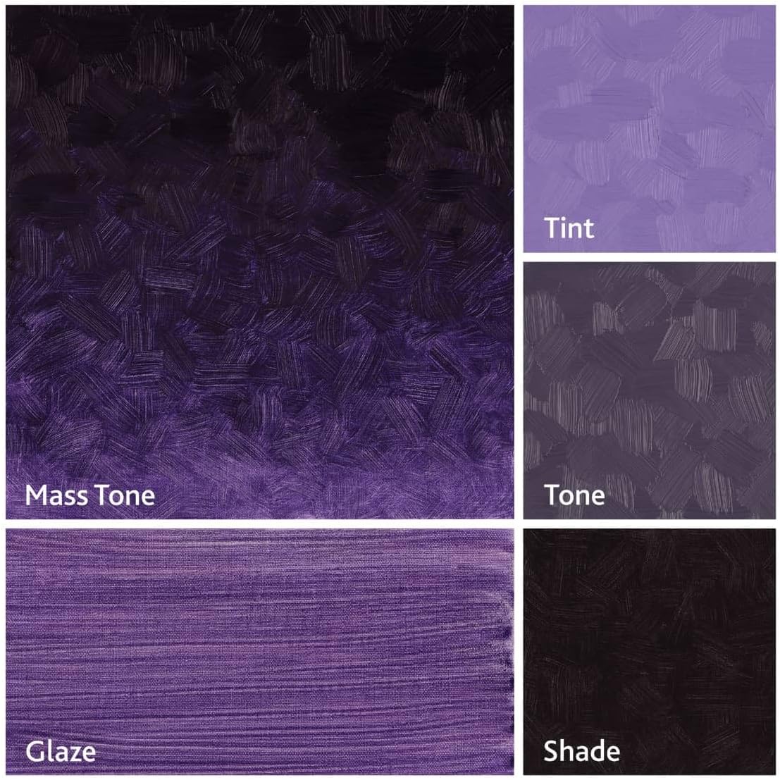 Tusc & Pine Artist Oil Paint - Ultramarine Violet, 150 ml, Non-Yellowing, Rich & Creamy Consistency, Maximum Pigment Load, Small Batch Milled Oil Paints Made in the USA for Professional Artists