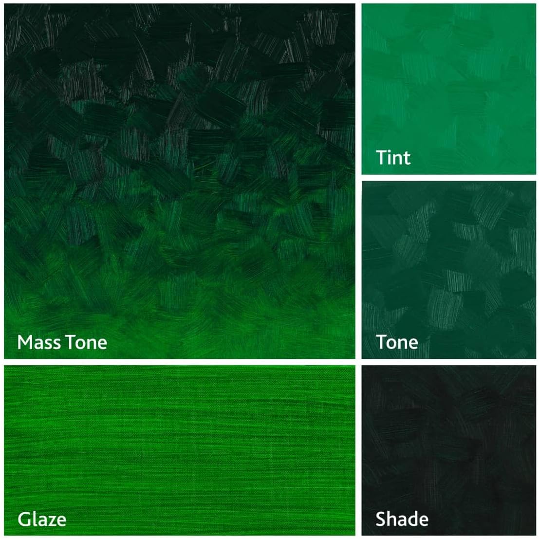 Tusc & Pine Artist Oil Paint - Emerald Phthalo Green, 40 ml, Non-Yellowing, Rich & Creamy Consistency, Maximum Pigment Load, Small Batch Milled Oil Paints Made in the USA for Professional Artists