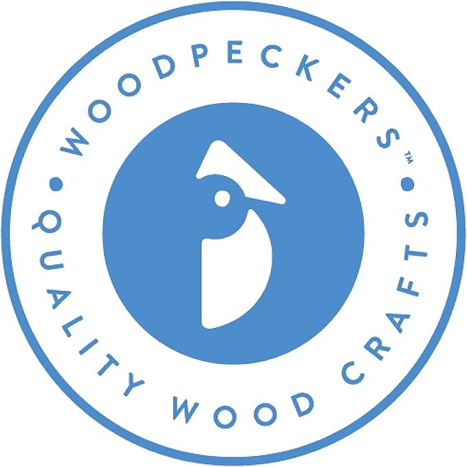Woodpeckers Unfinished Wood Mini Bowl, 3/4 inch, Perfect for Scale Models, Dollhouse Dishes, Wood Craft Projects, and Sorting Activity, Pack of 50