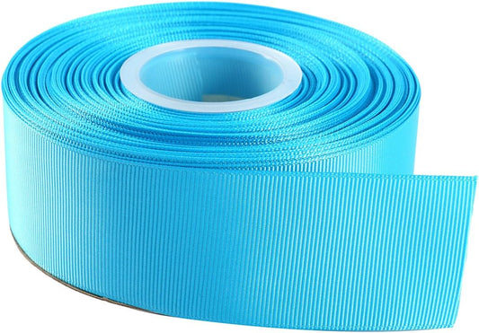 ITIsparkle 11/2" Inch Grosgrain Ribbon 25 Yards-Roll Set for Gift Wrapping Cake Decoration Party Favor Hair Braids Hair Bow Baby Shower Decoration Floral Arrangement Craft Supplies, Turquoise Ribbon - Crafty Corner