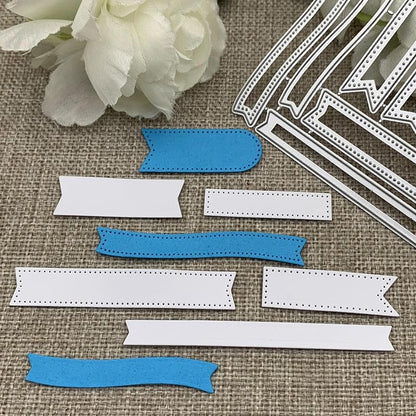 3D Backgrounds Frame Metal Cutting Die for Scrapbooking