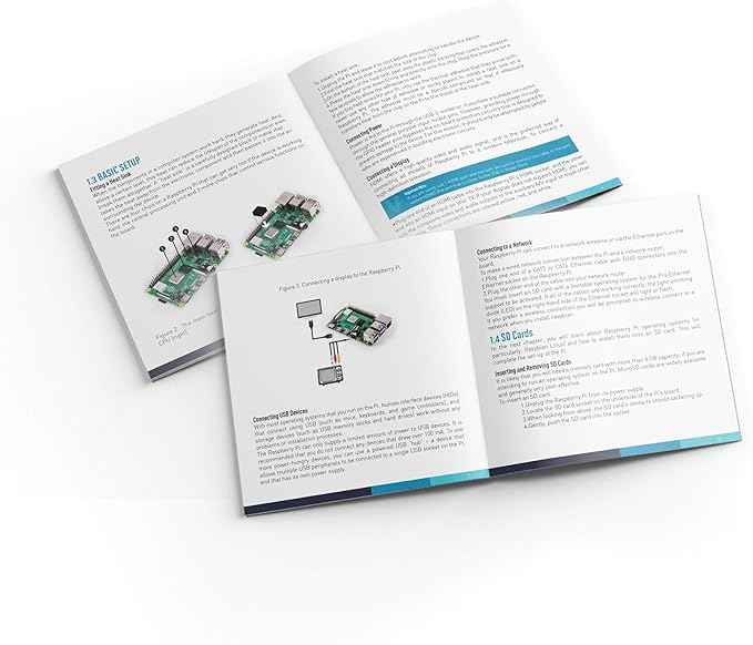 Vilros Raspberry Pi 4 Complete Starter Kit- Includes Raspberry Pi 4 Board, Fan Cooled Case, 64GB Preloaded Micro SD Card and More (4GB, Clear Transparent Case)