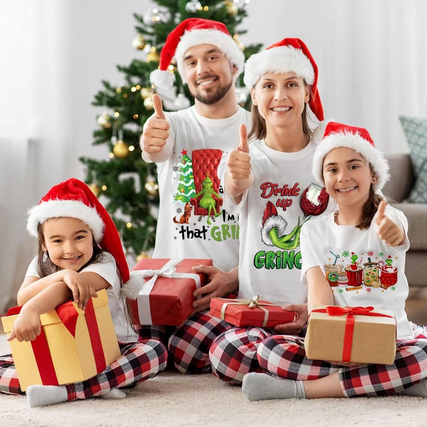 Christmas Iron on Decals Transfer, Funny Christmas Heat Transfer Stickers Iron on Patches for Clothes T-Shirts Pillow Cover Hoody Bag Xmas DIY Craft Supplies Vinyl Stickers