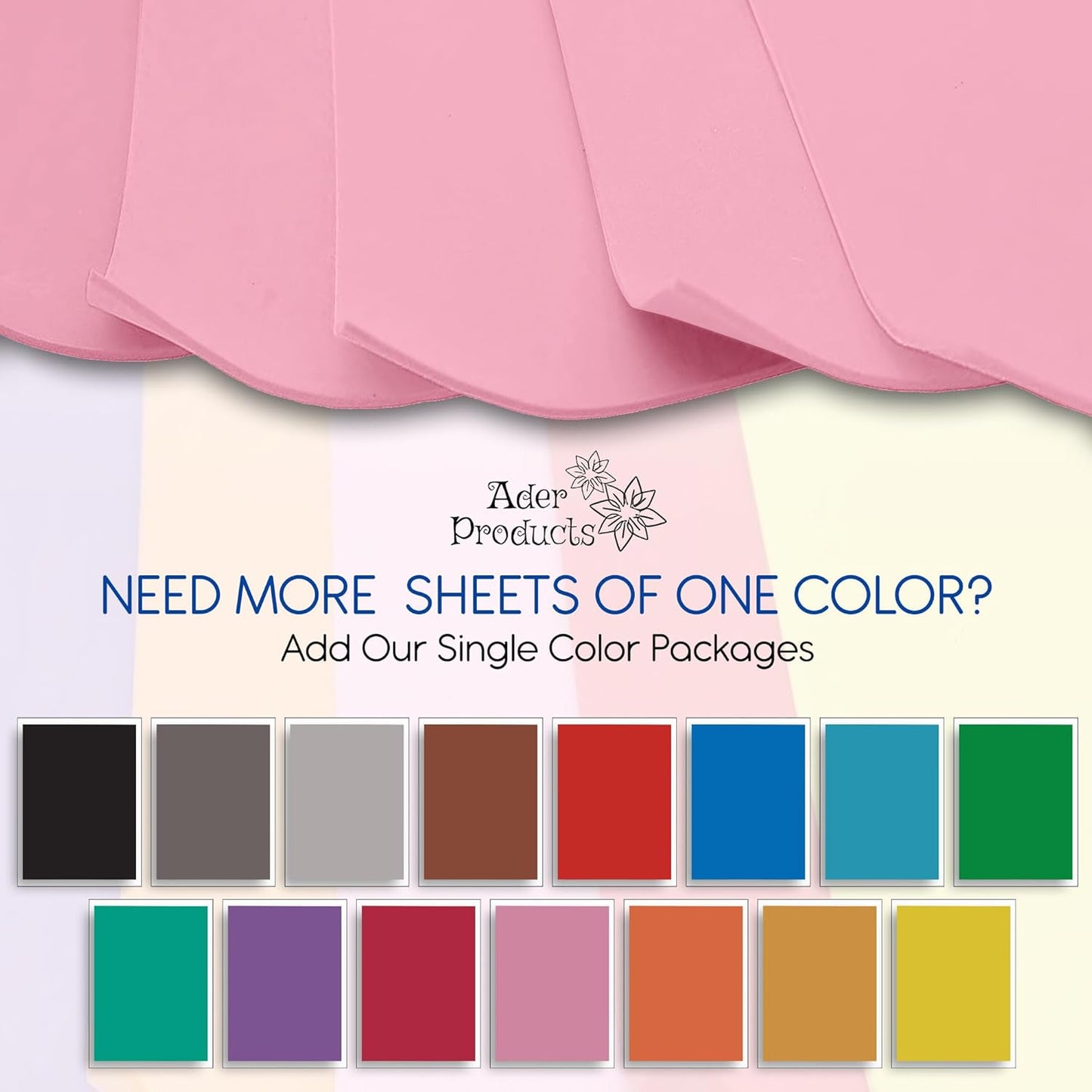 Pink EVA Foam Sheets for Crafts, 9 x 12 Inch, 2mm Thickness – Ideal for DIY Arts and Crafts, Foam Paper for Kids, Cosplay and Costumes - 15 Pack - Crafty Corner