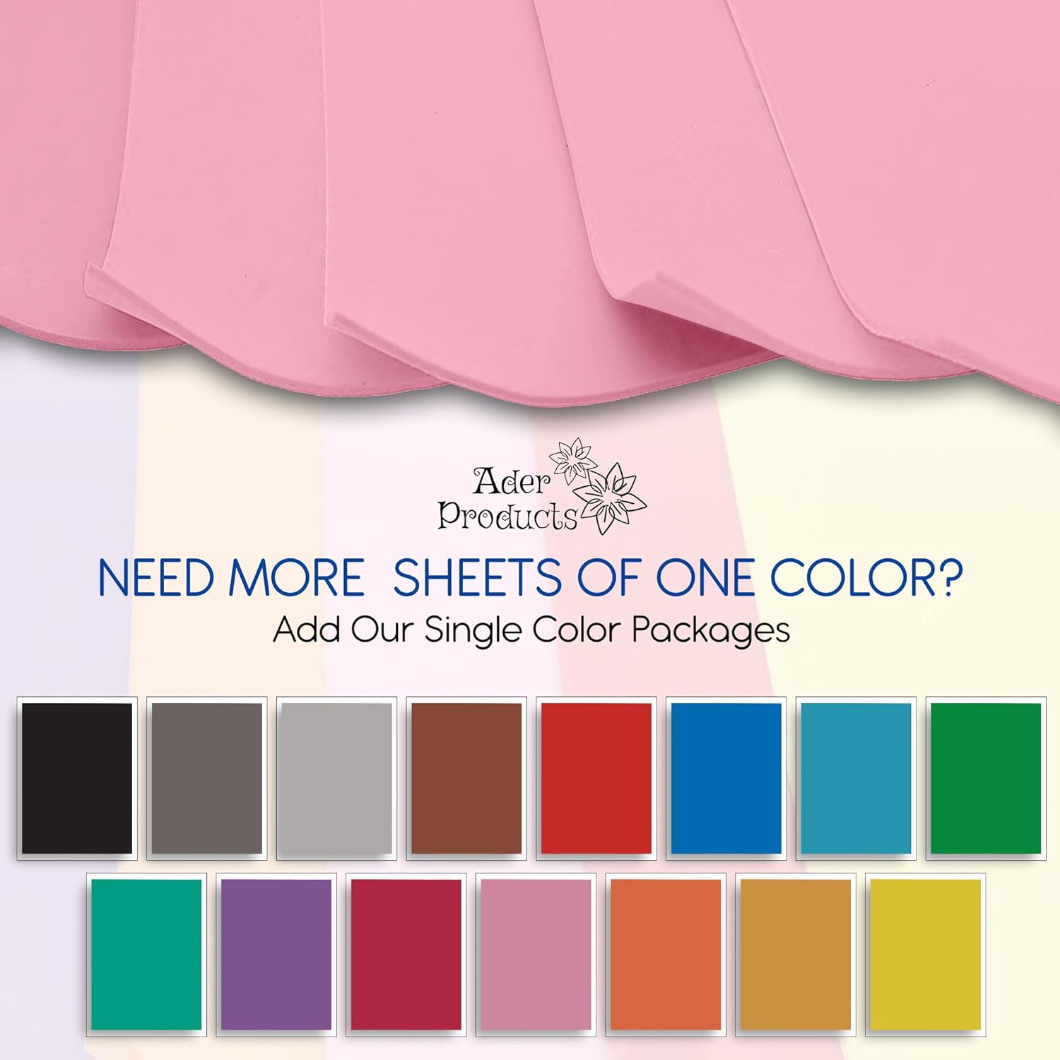 Pink EVA Foam Sheets for Crafts, 9 x 12 Inch, 2mm Thickness – Ideal for DIY Arts and Crafts, Foam Paper for Kids, Cosplay and Costumes - 15 Pack - Crafty Corner