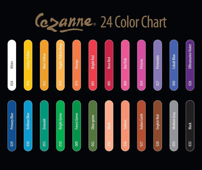 Creative Mark Cezanne Premium Colored Pencils English Red 6 Pack - Highly-Pigmented Drawing Pencils - Coloring Pencils for Drawing, Blending, Coloring, and More