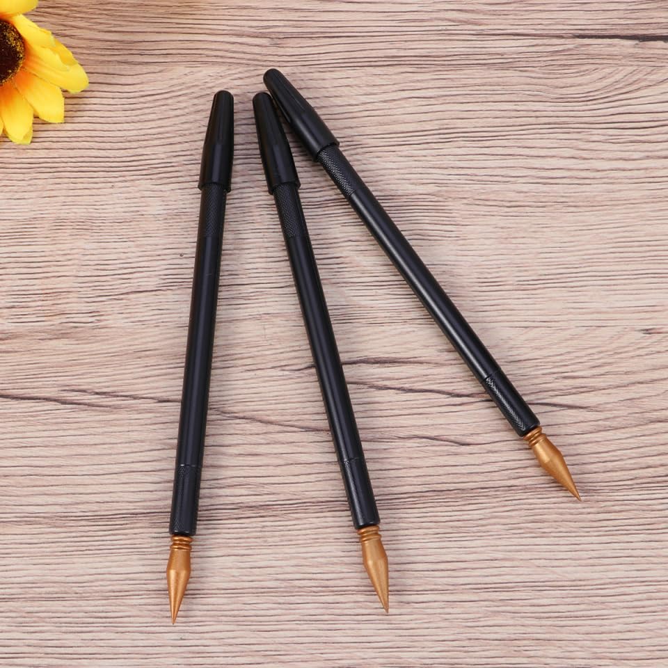 Scratch Painting Pens Set 10 Pcs Dual Tip Stylus Pens 6.29 Inch for Detailed Scratchboard Art and DIY Crafts with Comfortable Grip