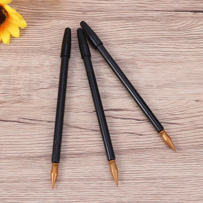 Scratch Painting Pens Set 10 Pcs Dual Tip Stylus Pens 6.29 Inch for Detailed Scratchboard Art and DIY Crafts with Comfortable Grip