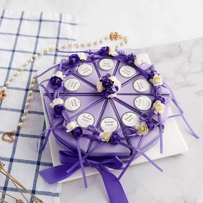 Humphrey's Craft 1/2 Inch Purple Double Faced Satin Ribbon - 50 Yards Variety of Color for Crafts Gift Wrapping DIY Bows Bouquet Decoration Sewing Christmas Tree Wedding and Invitation Card. - Crafty Corner