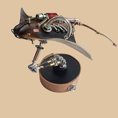 Mechanical Manta Ray 3D Metal Model,DIY Projects Building Kit, Arts & Crafts Adult Hobby Kits for Men,Cool for Birthday(Stingray)