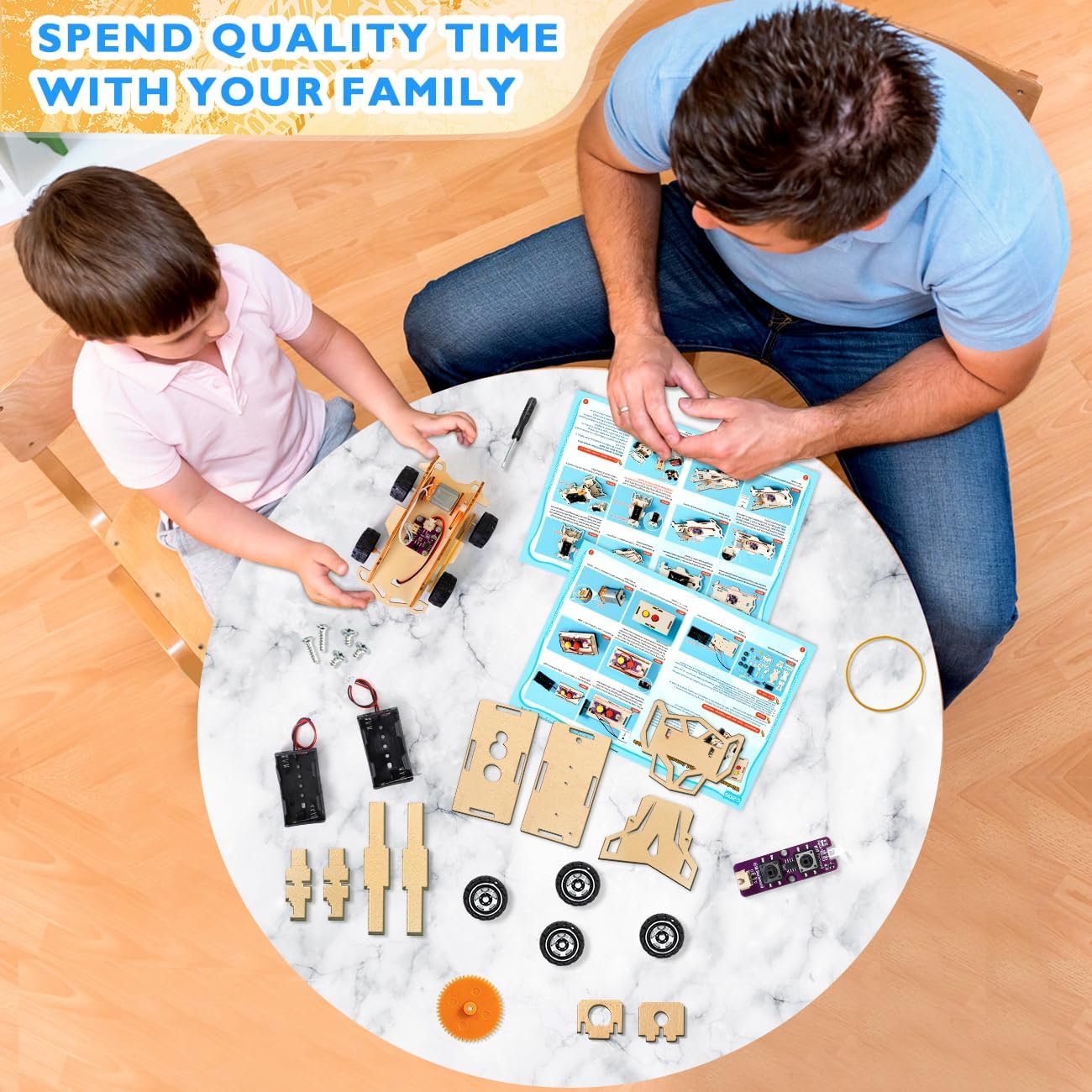 Kids Toys for 6 7 8 9 10 Year Old Boys Gifts,STEM Projects Science Kits Crafts for Kids Ages 8-12,DIY Model Cars Kit Educational Building Toys for 6 8 10 Year Old Boys Toys Age 6-8-10-12, Teen - Crafty Corner