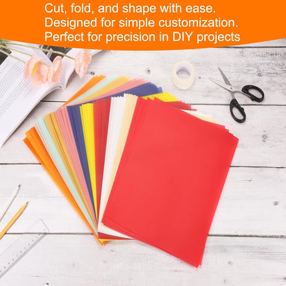 MECCANIXITY Colored Vellum Paper, 20 Sheet Deep Red Transparency 11.7 x 8.2 Printable Vellum Paper, Translucent Vellum Sheets for Printing Wedding Invitations, Ink Jet Laser Printer
