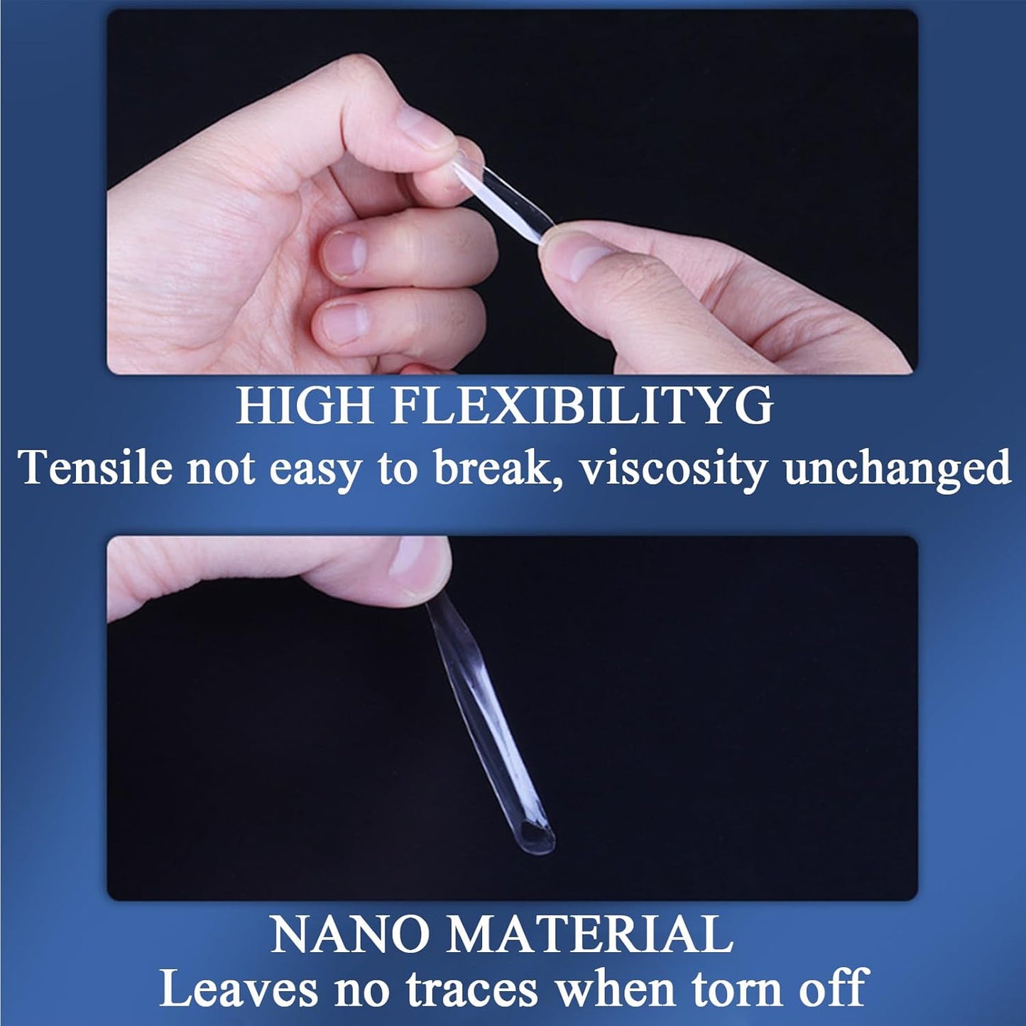 Adhesive Stick dots Two-Sided Sided Mounting Putty Stick Tack for Wall Hanging Crafts Balloons Festival Party Decorations,Clean Removable(0.39"*0.39"-900)