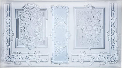 Art Mold for Polyclay Air Dry Clay Plaster, Frame and Plaque