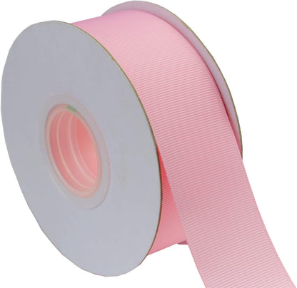 ITIsparkle 11/2" Inch Grosgrain Ribbon 25 Yards-Roll Set for Gift Wrapping Cake Decoration Party Favor Hair Braids Hair Bow Baby Shower Decoration Floral Arrangement Craft Supplies, Light Pink Ribbon - Crafty Corner