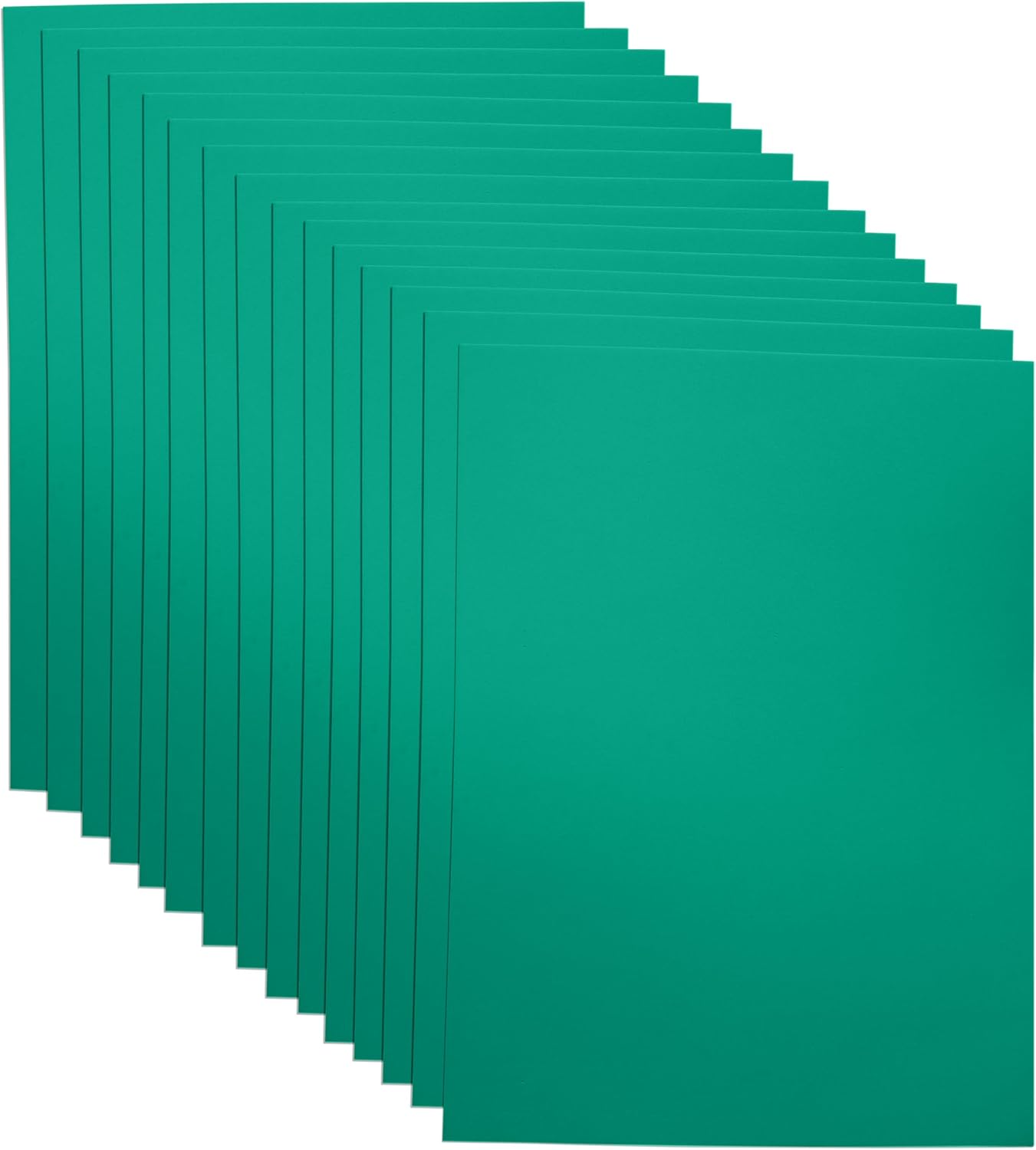 Turquoise EVA Foam Sheets for Crafts, 9 x 12 Inch, 2mm Thickness – Ideal for DIY Arts and Crafts, Foam Paper for Kids, Cosplay and Costumes - 15 Pack - Crafty Corner