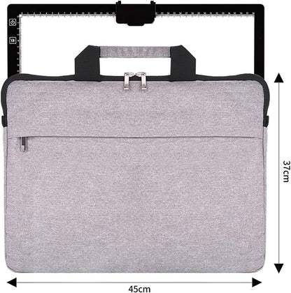 Rechargeable A3 Light Pad for Diamond Painting with Padded Case,Light Board with Stand,3 Colors Stepless Dimmable and 6 Levels of Brightness Light Box for tracing,Drawing,Sketching,Animation
