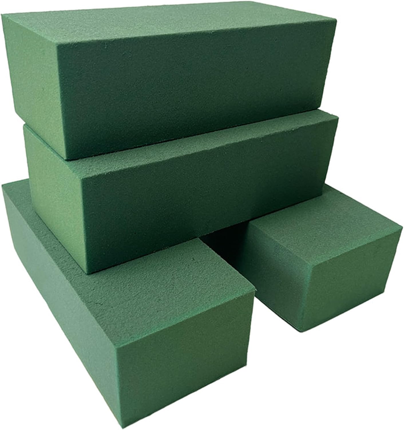 Mindful Design 6-Pack Floral Foam Blocks Dry & Wet for Fresh and Artificial Flowers, 7.8” L x 3.5” W x 2.4” H – Ideal for Weddings, Birthdays, Home, Office, and Garden Decor - Crafty Corner