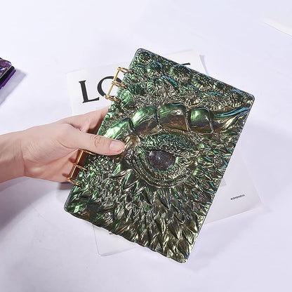 2 Set Cover Mold Dragon Resin Eye Devil Table Decoration Flower 3D Chocolate Silicone for Candle