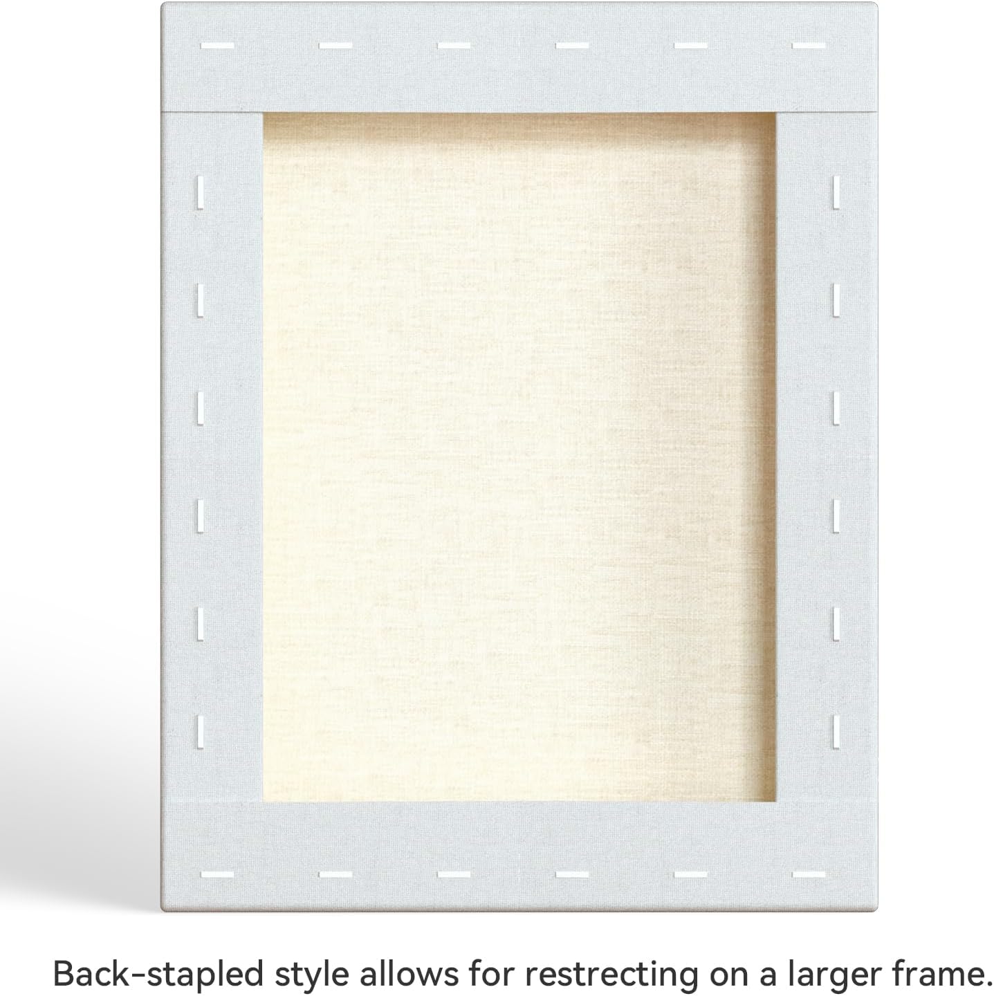 PHOENIX 11x14 Inch 2 Pack Museum Canvas - 2 3/8 Inch Thick Porfile Deep Stretched Canvas for Painting 100% Cotton 11 Oz. Gesso Primed White Blank Professional Canvas Oil & Acrylic Paints