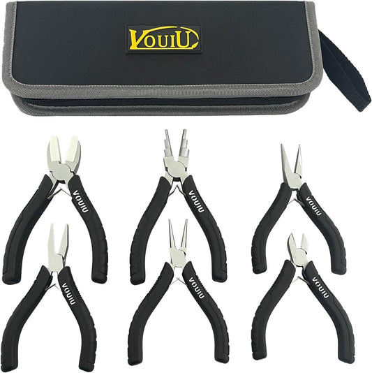 6-Piece Jewelry Pliers Set Jewelry Making Tools - Crafty Corner