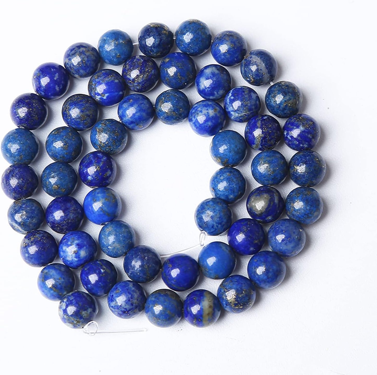 AAA+ Natural Lapis Lazuli Gemstone Beads 4mm 89PCS Round Loose Stone Beads for Jewelry Making DIY Bracelets Necklace Earrings
