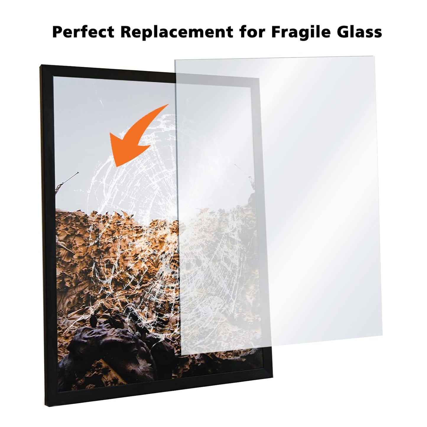 Egofine Plexiglass Sheets Acrylic Sheets 20 Pack of 12x12’’ 0.04 Thick Clear Plastic Cast Transparent Plexi Glass for Crafting Projects, Replacement Picture Frame Glass, DIY Display, Easy to Cut