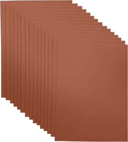 Brown EVA Foam Sheets for Crafts, 15 Pack, 9 x 12 Inch, 2mm Thickness – Ideal for DIY Arts and Crafts, Foam Paper for Kids, Cosplay and Costumes - Crafty Corner