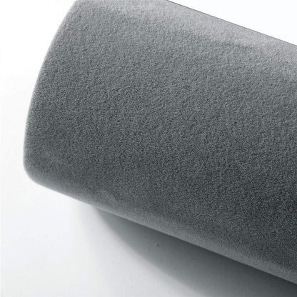 2PCS Self Adhesive Felt Sheets, DIY Felt Adhesive Sheet for Art & Crafts, Peel and Stick Felt for Drawer/Jewelry Box Felt Liner, Solid Color Felt Wallpaper (14.6" x 39.4", Grey)
