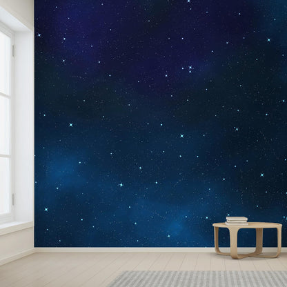 wall26 Large Wall Mural Beautiful Scenery of The Starry Night Self-Adhesive Vinyl Wallpaper Removable Wall Sticker - 100" x 144"