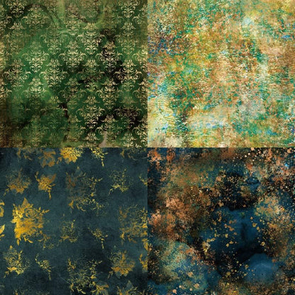Aesthetic Scrapbook Paper Pad Vintage Patterned Paper 6×6,24 Sheets Single-Sided Boho Scrapbooking CardStock Papers Pad for Holiday Cardmaking DIY Origami Journaling. - Crafty Corner