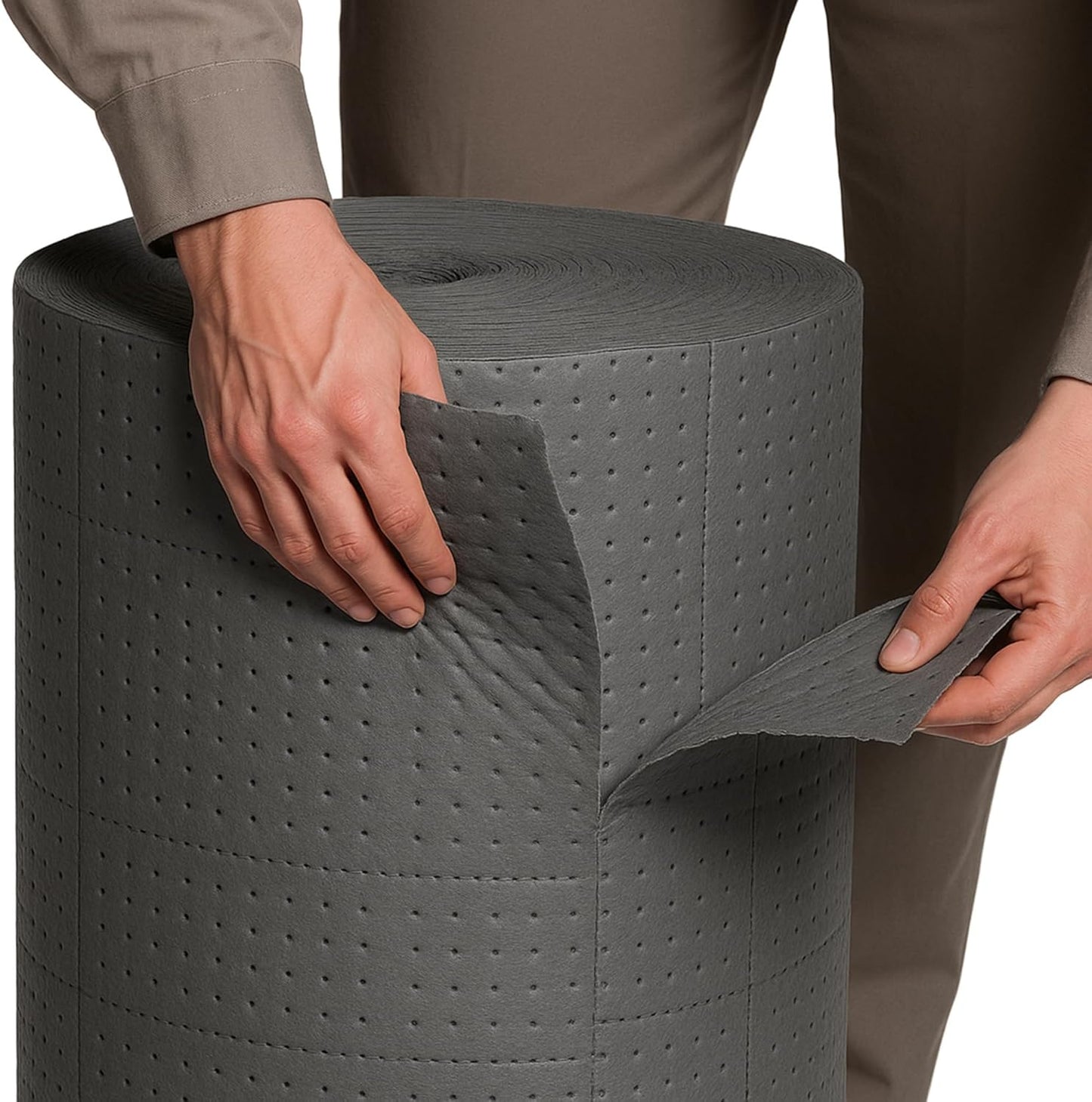 30" W x 150' l Oil Absorbent Mat Roll Oil Pads Absorbs up to 40.2 Gallons Heavyweight Mat Roll for Protecting Home Garage Basement