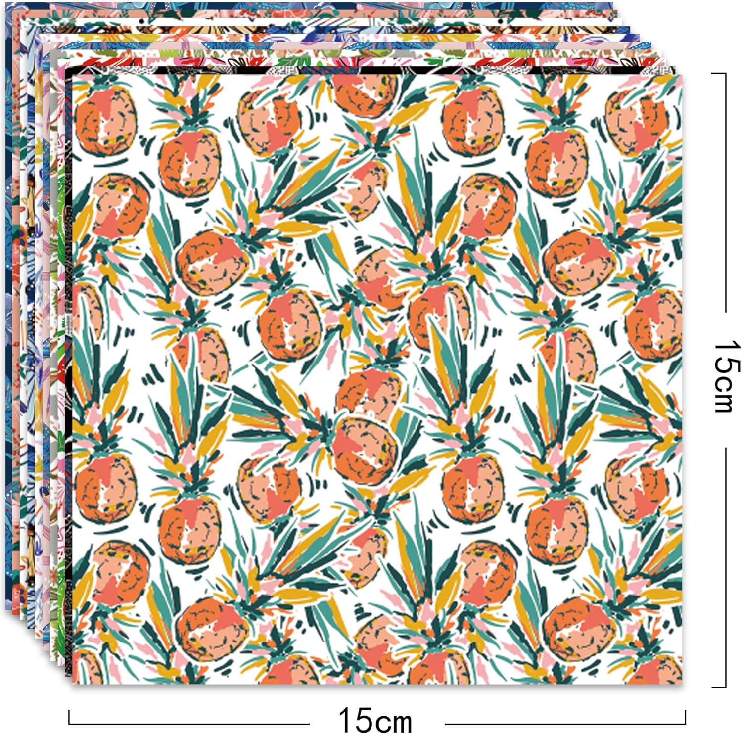 Origami Paper Kit 50 Sheets 6 Inch Square Double Sided Color 10 Vivid Colors for Hand Crafts Origami Paper Arts Creativity.Flowers and Birds - Crafty Corner