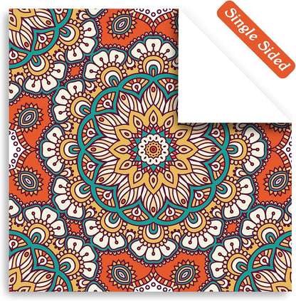 24 Sheets 12 Designs Scrapbook Paper Pad,6"×6” Single-Sided Decopodge Craft Cardstock Paper,Scrapbooking DIY Decorative Background Cardmaking Supplies.Datura - Crafty Corner