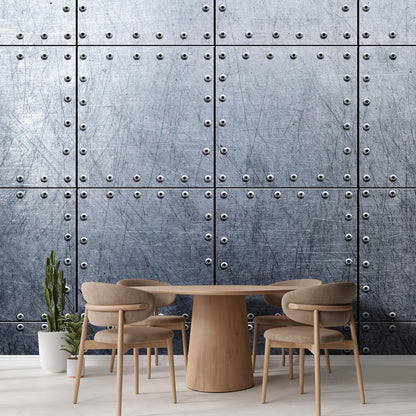 wall26 Metal Wallpaper Background Canvas Art Wall Decor - 120x120 inches