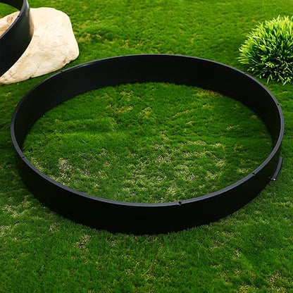 2pcs Round Stepping Stone Mold: Reusable Concrete Paver Molds for Walkways & Patios Plastic Pathmaker Kit for DIY Garden, Yard, Courtyard Paving Bricks & Cement Mix Masonry Projects