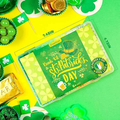 Gionlion 3000 Pcs St Patricks Day Accessories, St Patricks Day Green Clay Beads for Bracelets for Women, Friendship Bracelet Kit with Beads for Gifts