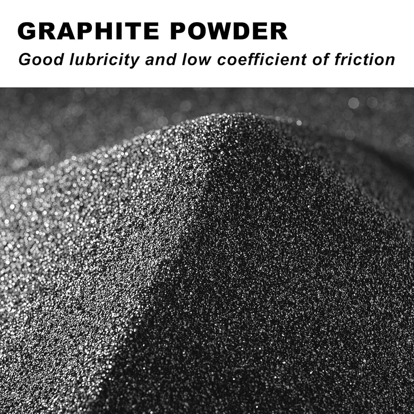 Pure Graphite Powder, 10 LB Graphite Lubricant- 44-Micron Ultra-Fine Pure Graphite's Powder, Graphite for Sketching, Drawing, Pencils, Locks (10 LB)