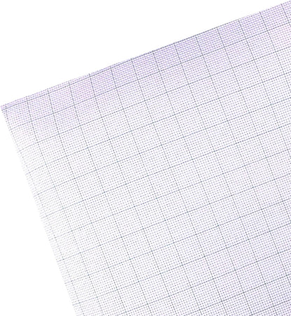 2 Sheets of 14 Count Pre-Gridded Aida Cloth – 28 x 28 Inch White with Green Guidelines Pre-Cut Fabric Squares – Cross Stitch Fabric – 100% Cotton – Ideal for Needlework – The Knotty Unicorn