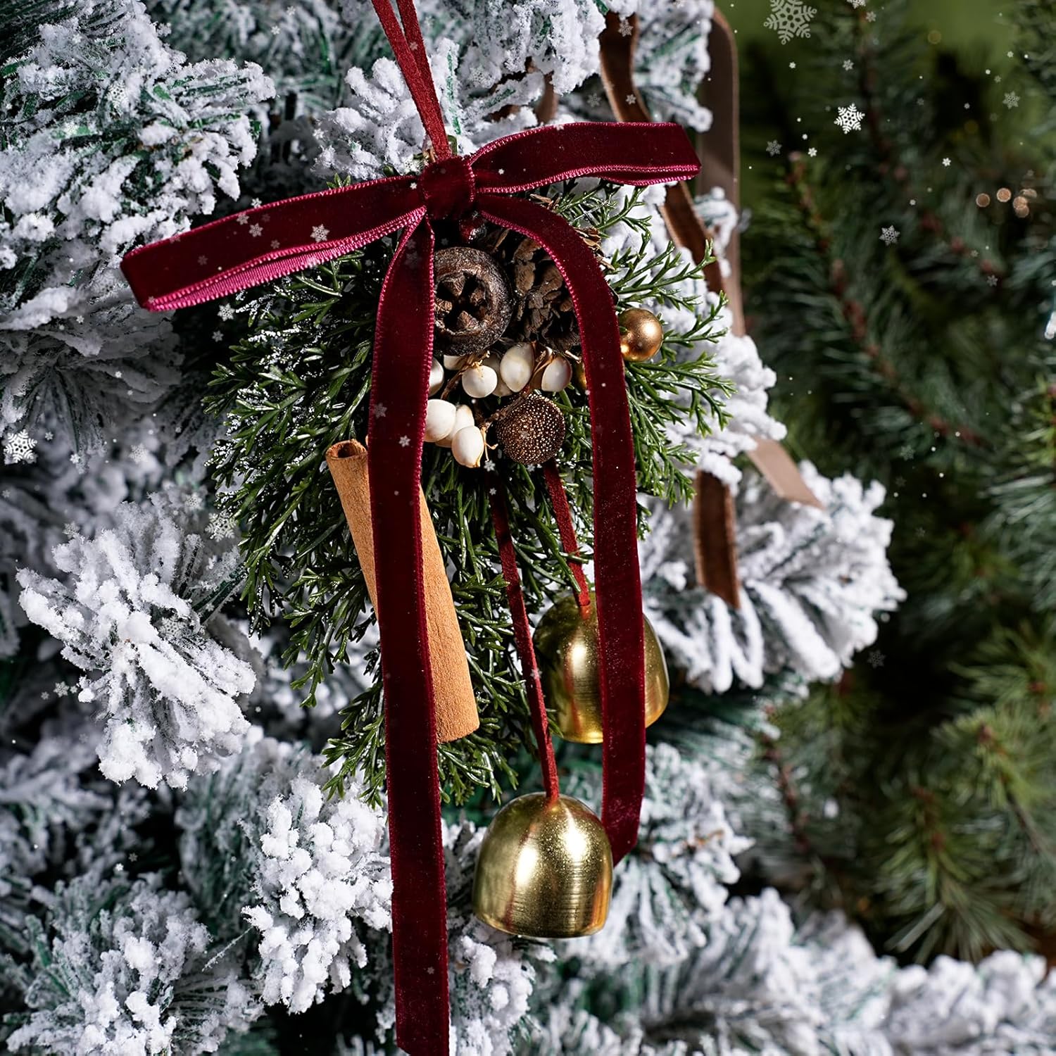 LaRibbons Thin Velvet Ribbon 3/8 Inch x 25 Yards, Burgundy Velvet Ribbon for Christmas Tree, Gift Wrapping, Wreath Bow, Outdoor Decoration - Crafty Corner