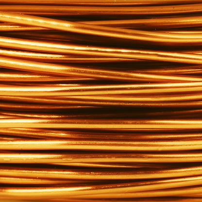 The Beadsmith Wire Elements Craft Wire – Tarnish Resistant, Soft Temper, Round, Bronze Color – 0.51mm, 24 Gauge, 20 Yard Spool – Jewelry Making, Wire Wrapping, Floral, & Other DIY Crafts