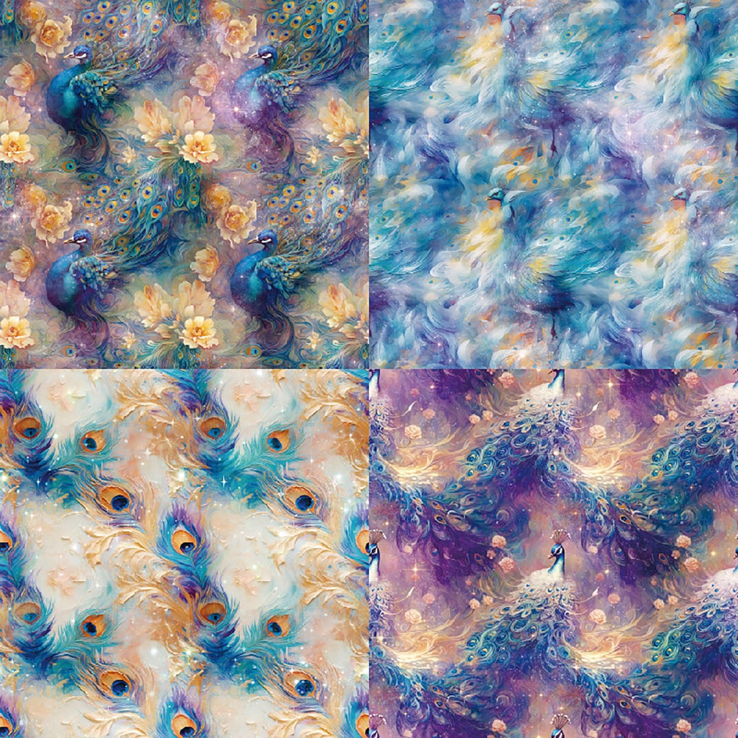 YASMEN Scrapbook Paper Pad 6x6, Patterned Cardstock, Single-Sided Decopodge, DIY Decorative Craft Paper, Scrapbooking Junk Journal Gift Card Making Supplies - 24 Sheets - Crafty Corner