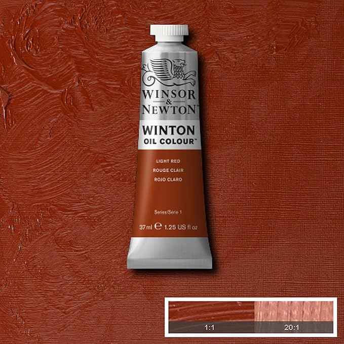 Winsor & Newton Winton Oil Paint - Burnt Yellow Ochre, 37 ml Tube, Fine Oil Paint with Even Consistency, Light-Resistant, High Coverage, Rich in Colour Pigments