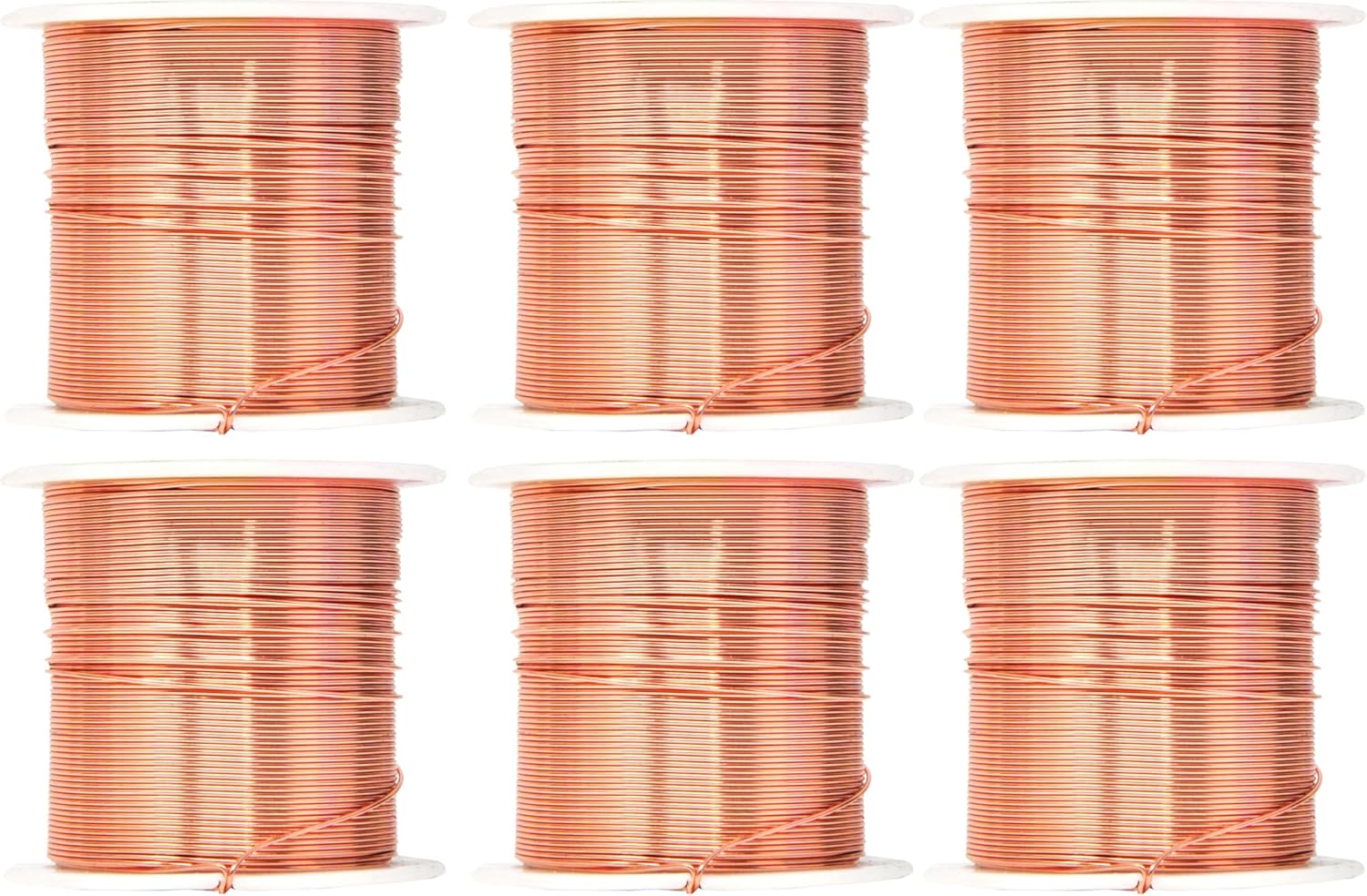 Mandala Crafts 20 Gauge Anodized Aluminum Craft Wire for Jewelry Making - 450 FT Colored Flexible Rose Gold Combo Wire - Bendable for Bonsai Armature Crafting Sculpting - Crafty Corner