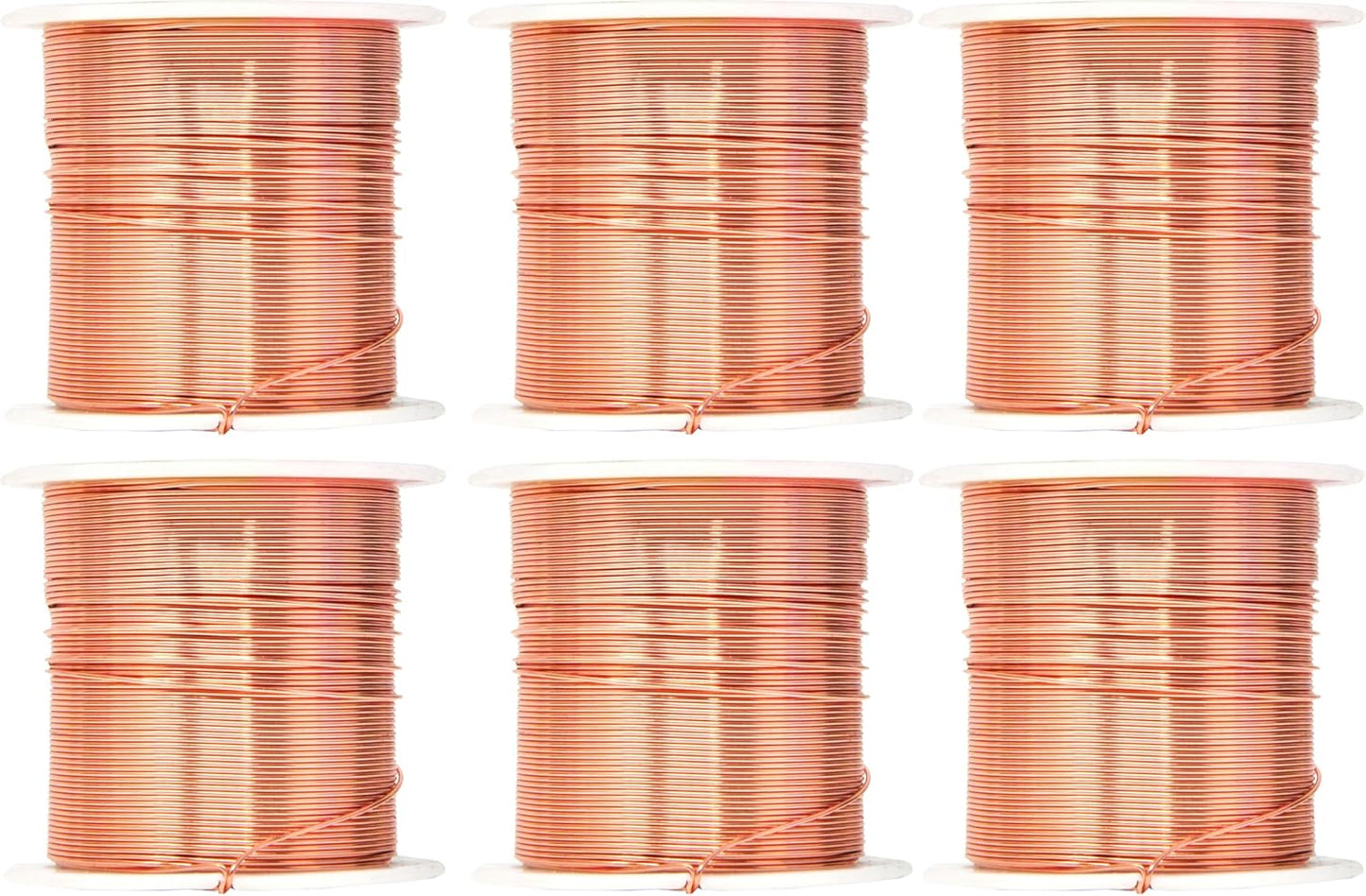 Mandala Crafts 22 Gauge Anodized Aluminum Craft Wire for Jewelry Making - 450 FT Colored Flexible Rose Gold Combo Wire - Bendable for Bonsai Armature Crafting Sculpting - Crafty Corner