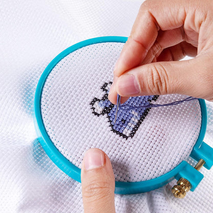 Aida Cloth Big Size 11 Count, White Cross Stitch Fabric, 39 inch by 60 inch