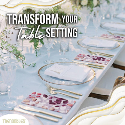 Trendables Floral Napkins for decoupage 100 Pcs 3 Ply floral paper napkins decorative Guest Towels Disposable Bathroom, Flower Design For Tea Party Decorations, Dinners & Weddings