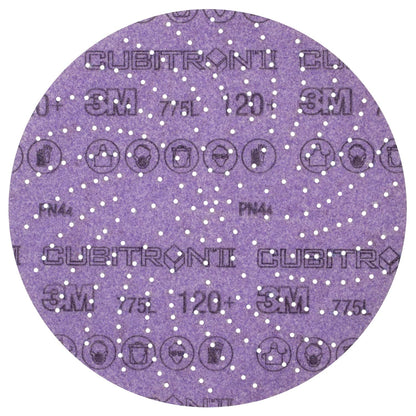 3M Xtract Cubitron II Hookit Clean Sanding Film Disc 775L, 5 in, 15 Piece Multi-Pack Hook and Loop Sanding Discs, 240+ 320+ 400+, Paint Preparation and Removal, General Sanding, Refining, Blending