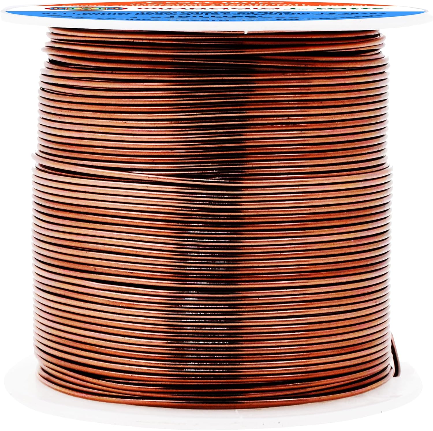 Mandala Crafts 20 Gauge Anodized Aluminum Craft Wire for Jewelry Making - 100 FT Colored Flexible Brown Wire - Bendable for Bonsai Armature Crafting Sculpting - Crafty Corner